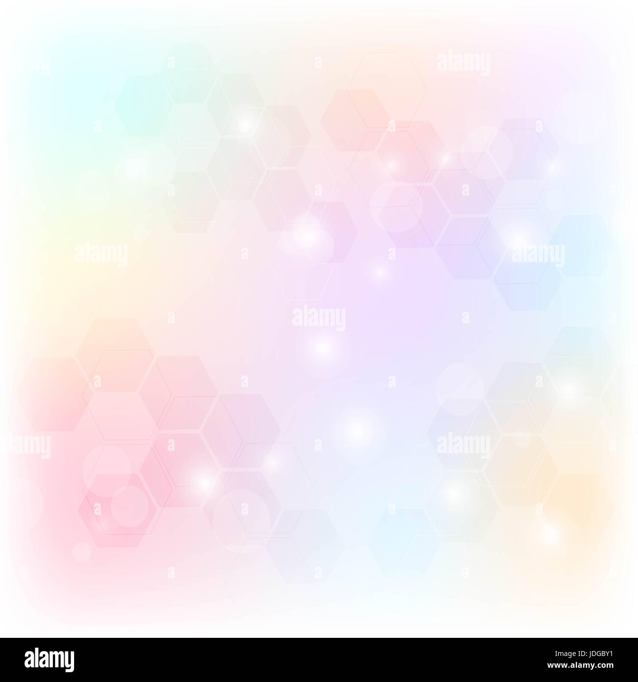 Abstract colorati e pastello blu geometrico sfondo vettoriale Foto Stock