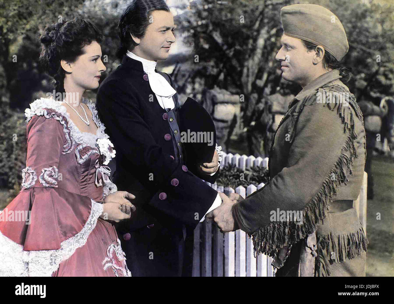 Nordwest-Passage aka. Passaggio a nord ovest dal Libro I - Rogers' Rangers, USA 1940 Regie: King Vidor Darsteller: Spencer Tracy, Robert Young, Walter Brennan Foto Stock