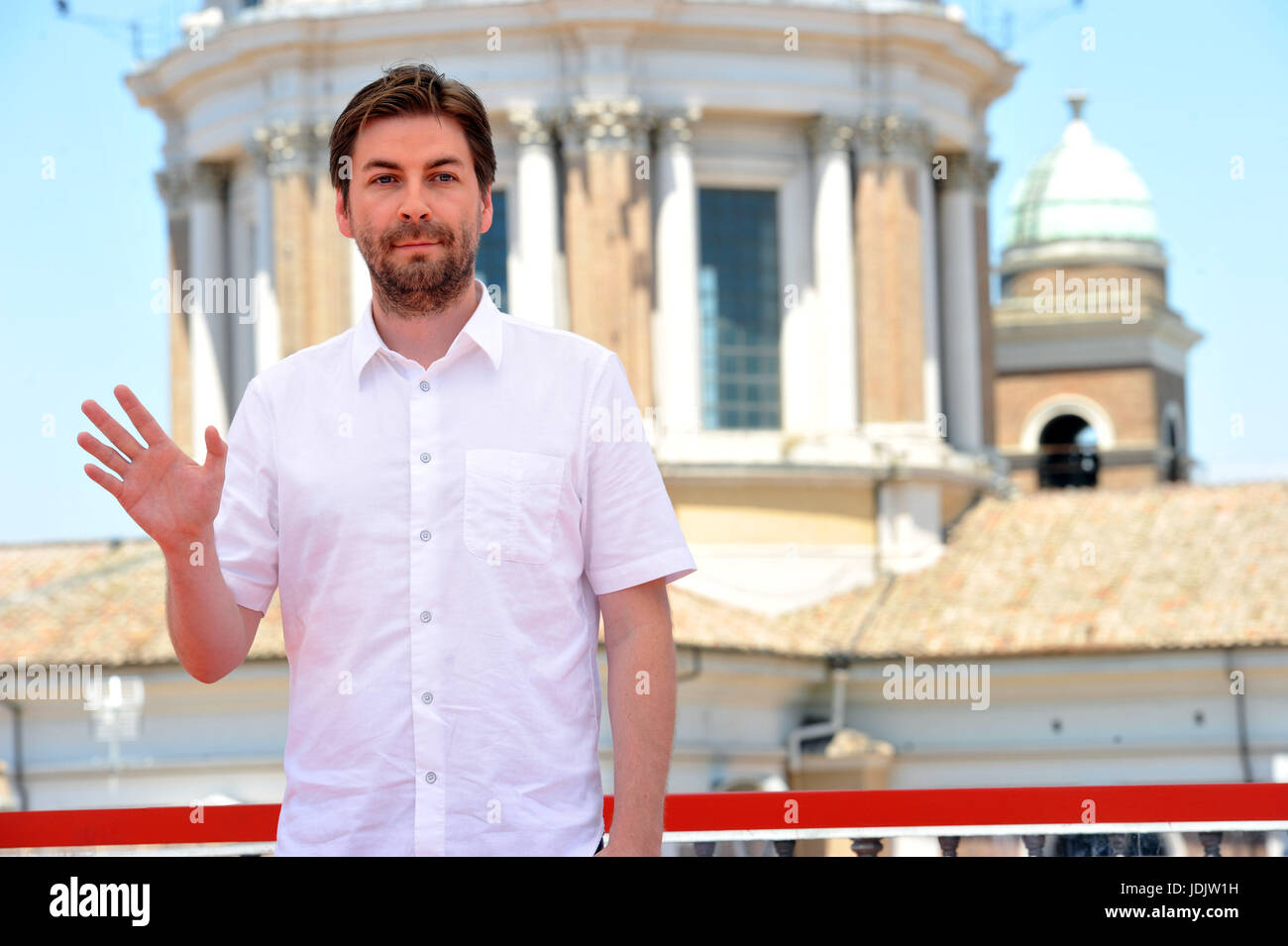 Roma, Photocall ' Spiderman Homecoming' . Nella foto : John Watt Foto Stock