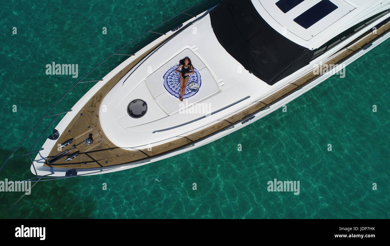 Modello, viaggi Foto Stock