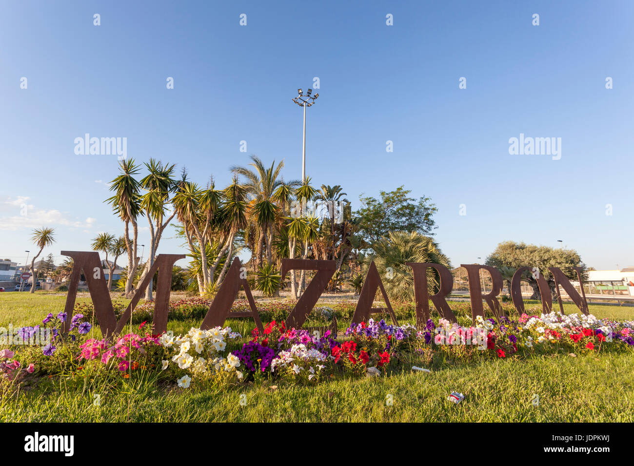 Città di Mazarron, nella regione di Murcia, Spagna meridionale Foto Stock