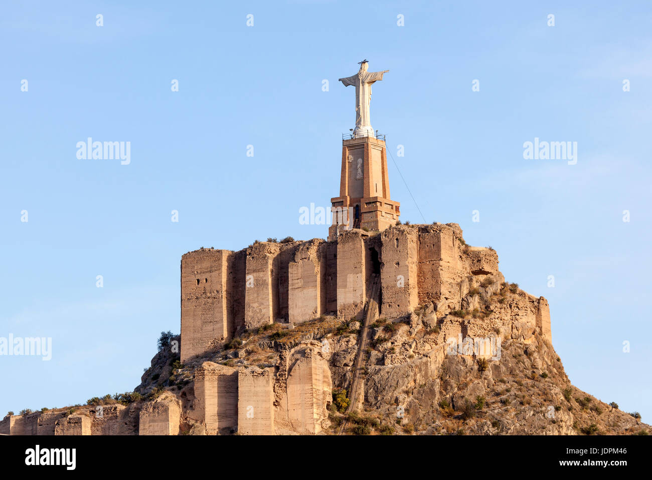 Statua di Gesù in Monteagudo, Regione Murcia, Spagna Foto Stock