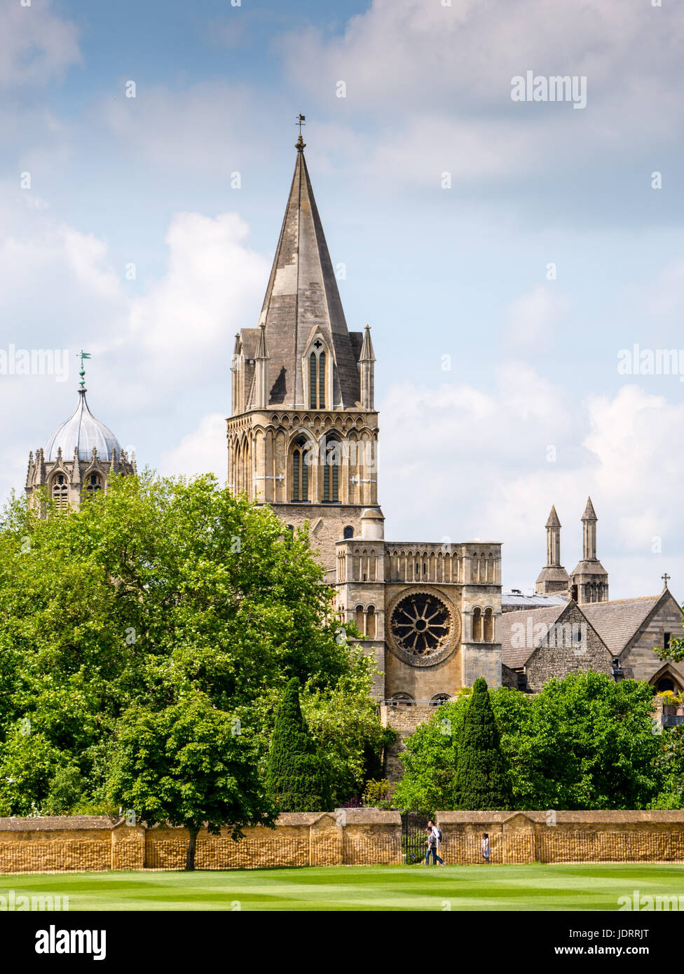 La cattedrale di Christ Church, Christ Church College di Oxford, Inghilterra Foto Stock