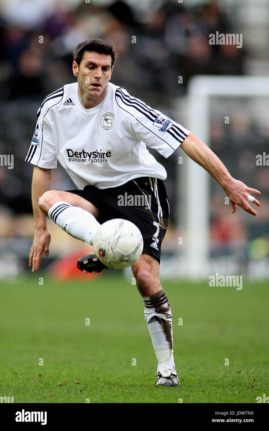 MARC EDWORTHY DERBY COUNTY FC PRIDE PARK Derby Inghilterra 26 Gennaio 2008 Foto Stock