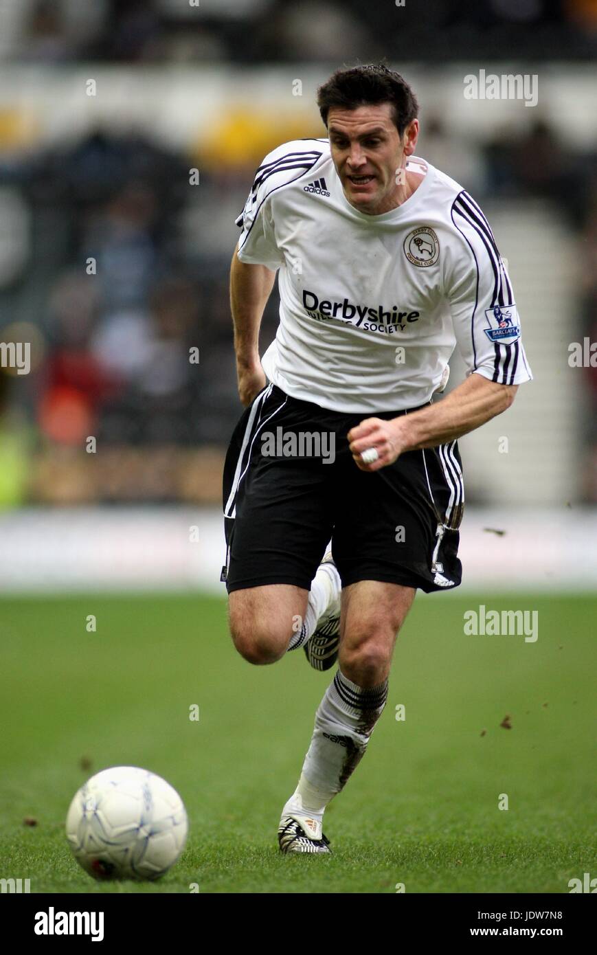 MARC EDWORTHY DERBY COUNTY FC PRIDE PARK Derby Inghilterra 26 Gennaio 2008 Foto Stock