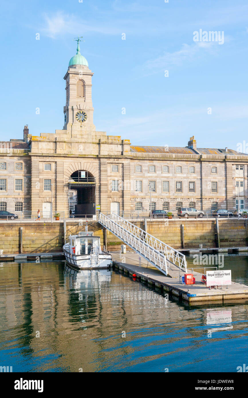 Royal William Yard Plymouth Devon Foto Stock