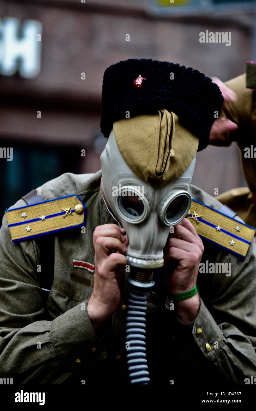 In tempi di guerra, foto di guerra Foto Stock