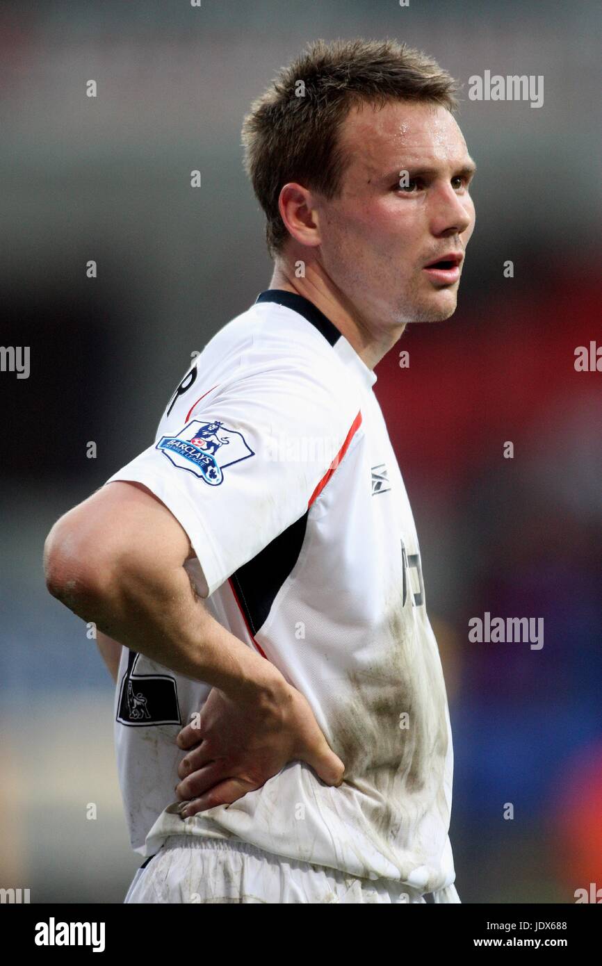 MATTHEW TAYLOR Bolton Wanderers FC Reebok Stadium Bolton Inghilterra 09 Febbraio 2008 Foto Stock