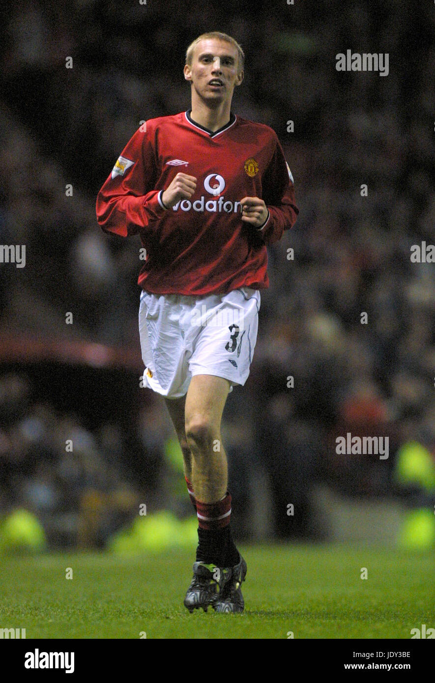 LUKE CHADWICK MANCHESTER UNITED FC 11 Novembre 2000 Foto Stock