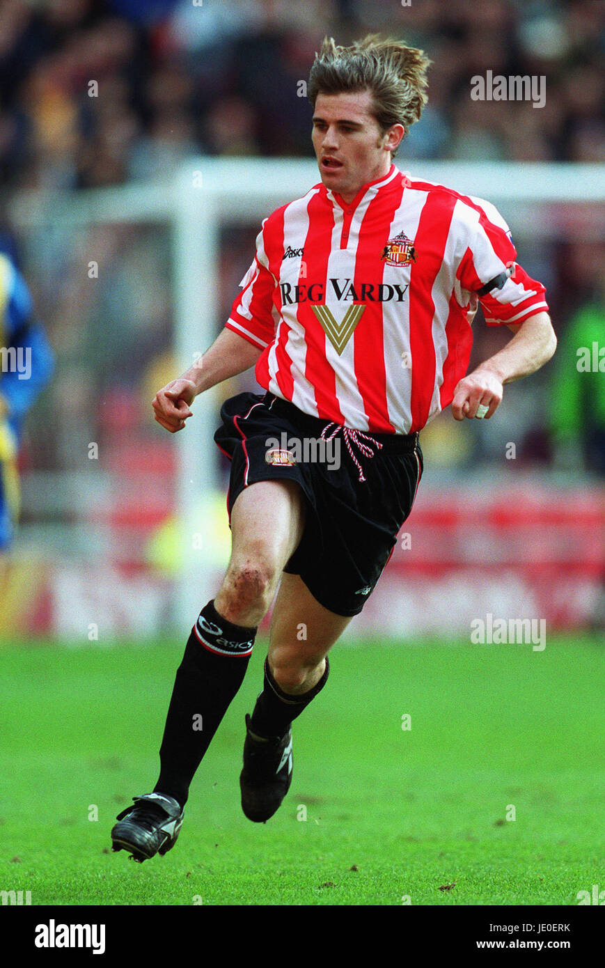 KEVIN KILBANE SUNDERLAND FC 24 Febbraio 2000 Foto Stock