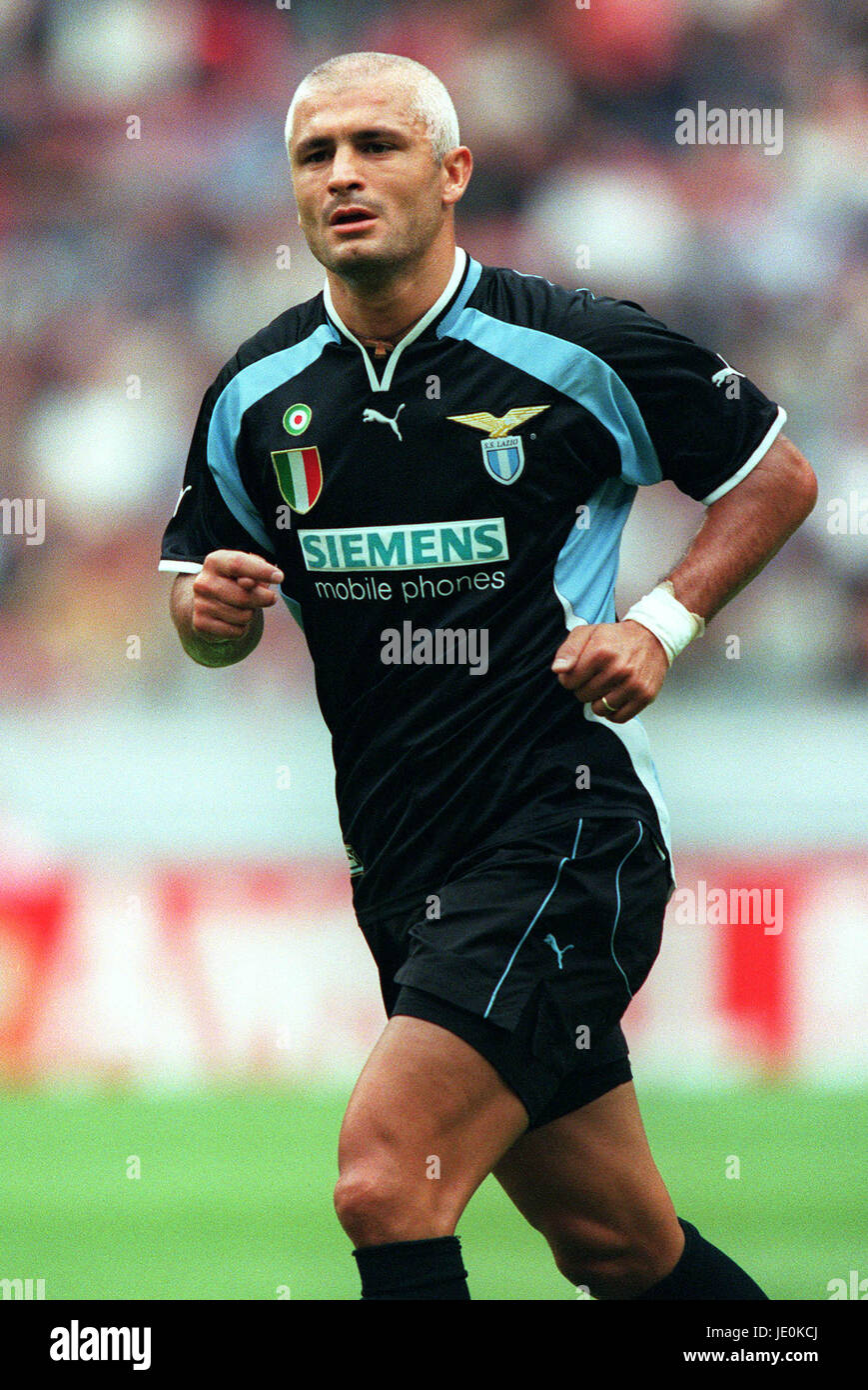 FABRIZIO RAVANELLI LAZIO FC Amsterdam Amsterdam Olanda 03 Agosto 2000 Foto Stock