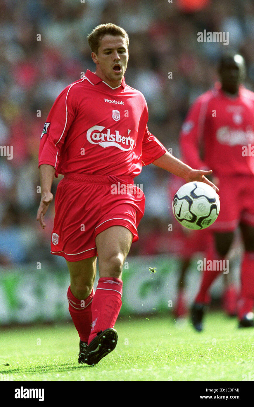 MICHAEL OWEN Liverpool FC LIVERPOOL ANFIELD 23 Settembre 2000 Foto Stock