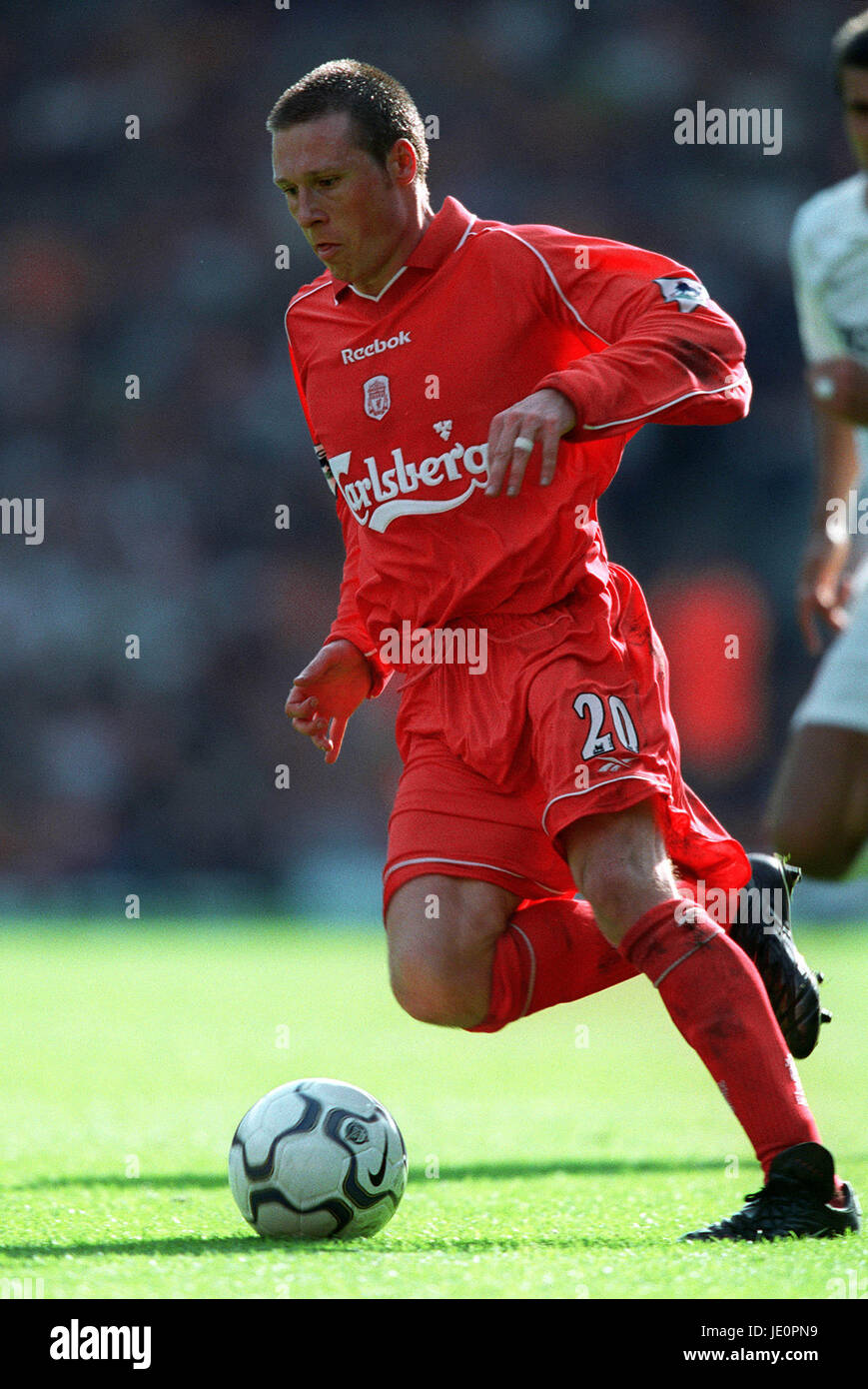 NICK BARMBY Liverpool FC LIVERPOOL ANFIELD 23 Settembre 2000 Foto Stock