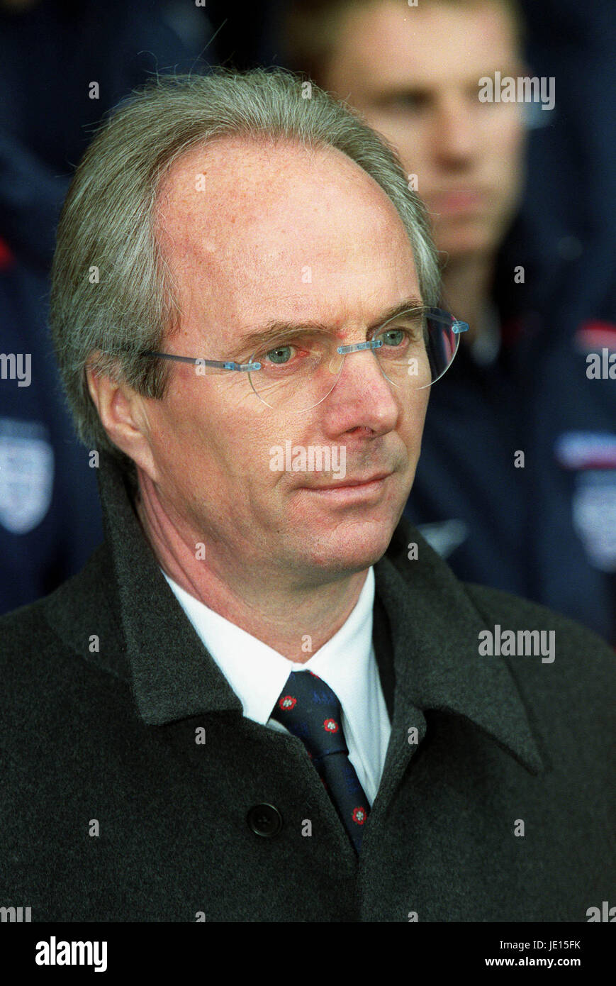 SVEN GORAN ERIKSSON INGHILTERRA HEAD COACH ANFIELD LIVERPOOL ENGLAND 24 Marzo 2001 Foto Stock