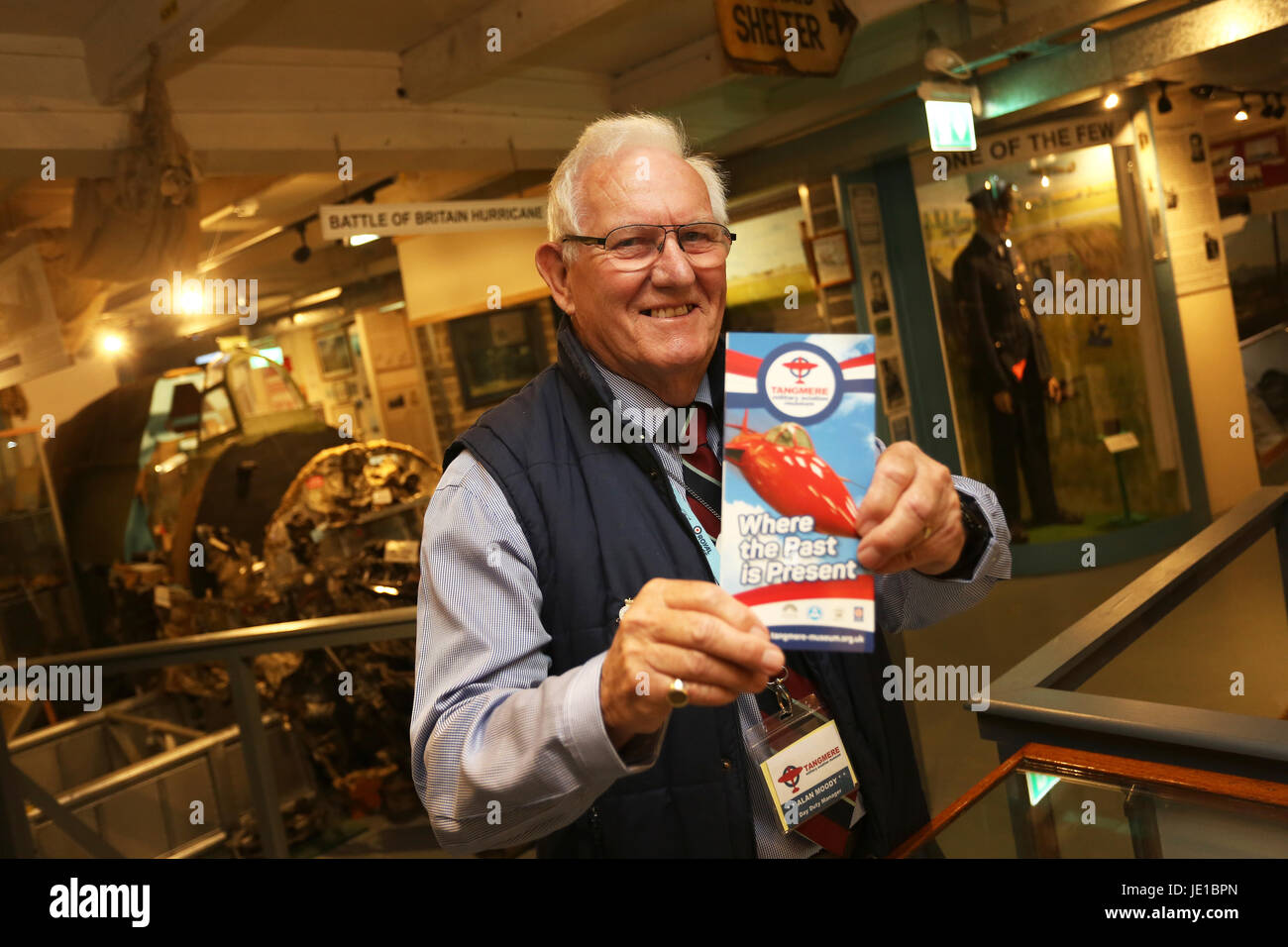 Viste generali di militari Tangmere Aviation Museum, Tangmere, vicino a Chichester, West Sussex, Regno Unito. Foto Stock