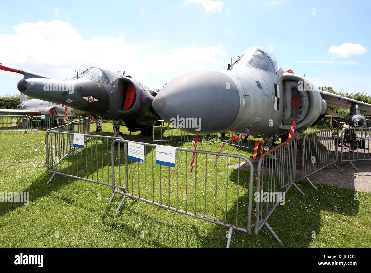 Viste generali di militari Tangmere Aviation Museum, Tangmere, vicino a Chichester, West Sussex, Regno Unito. Foto Stock