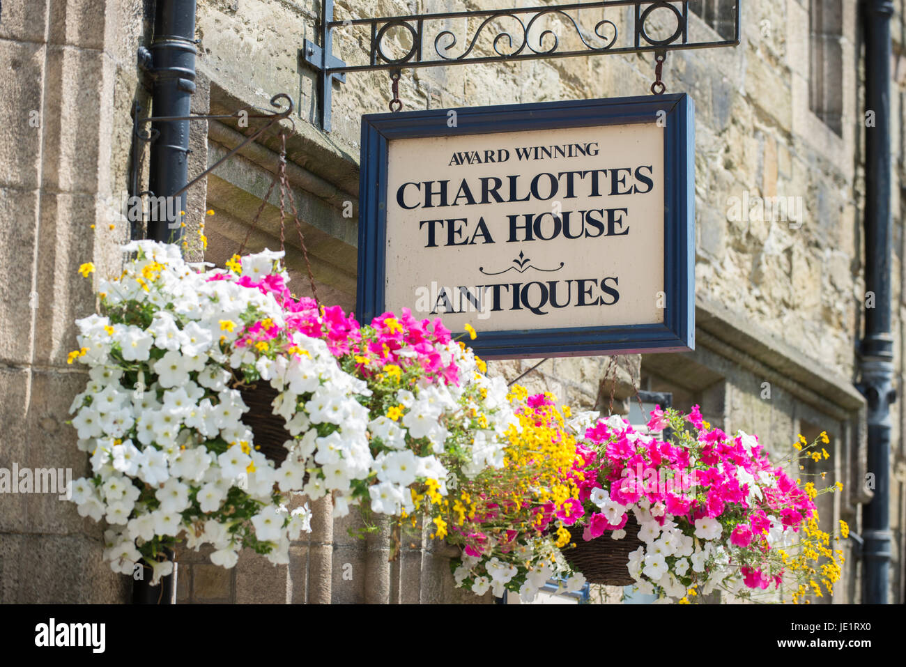 Pic da Guy Newman. Il famoso Charlottes sale da tè in Truro, Cornwall. Foto Stock