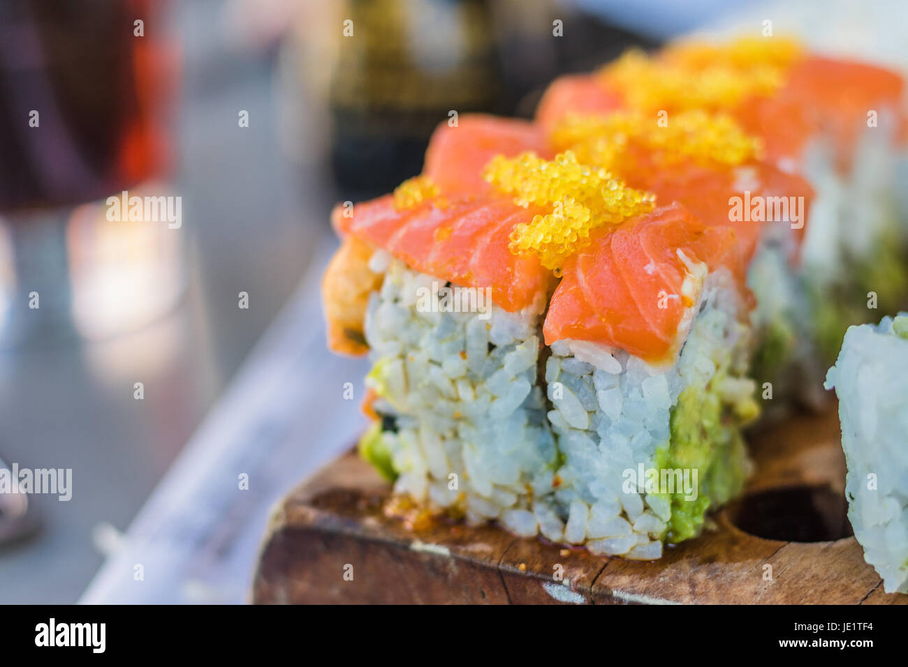 Tempo di sushi Foto Stock