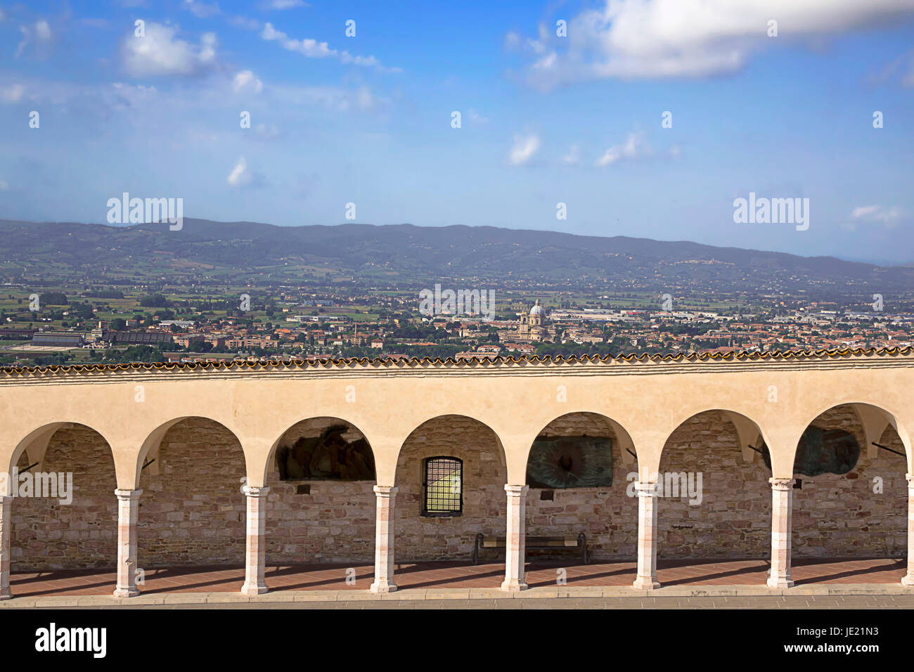 Vista panorama Foto Stock