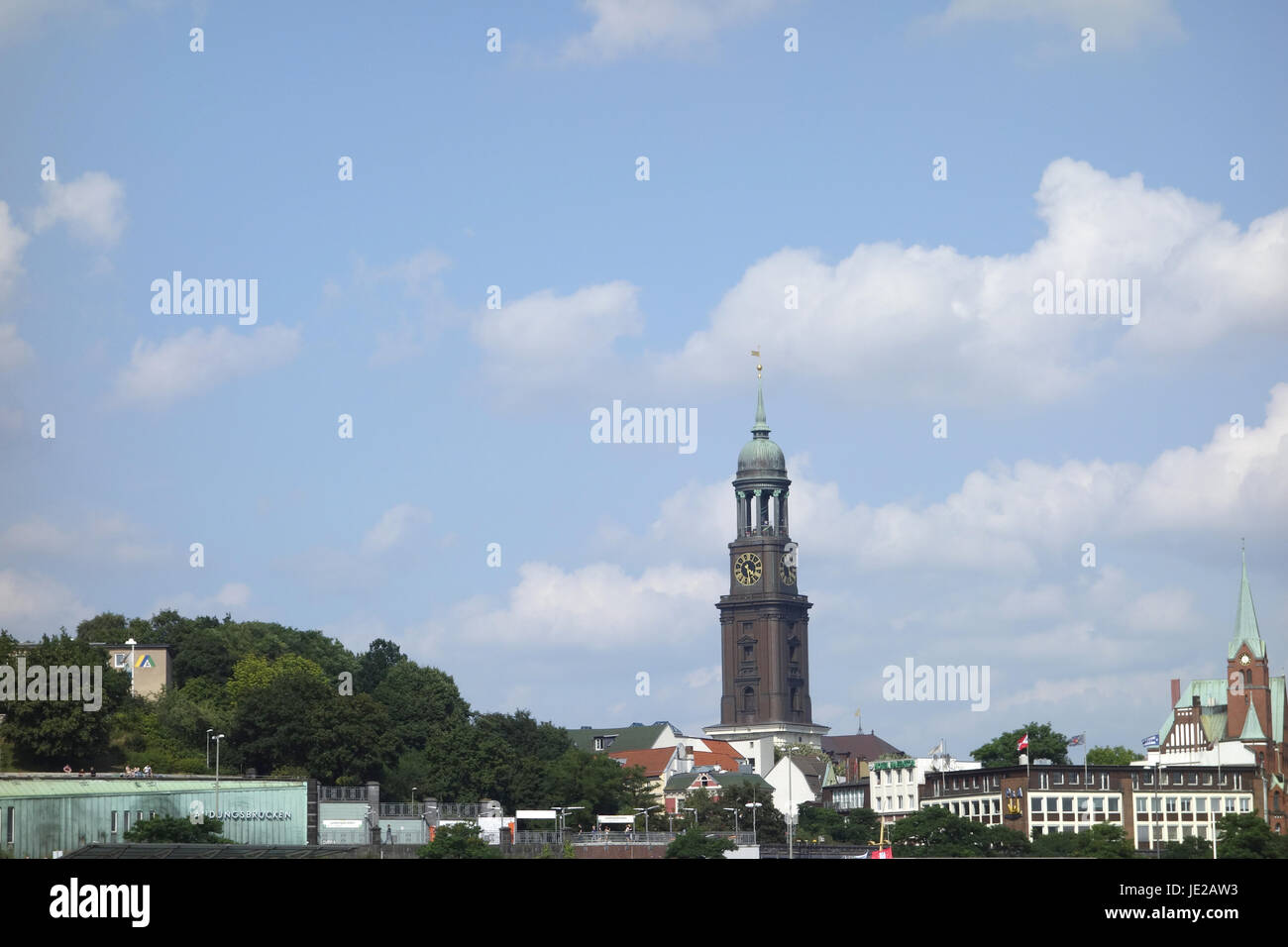 Hamburger michel Foto Stock