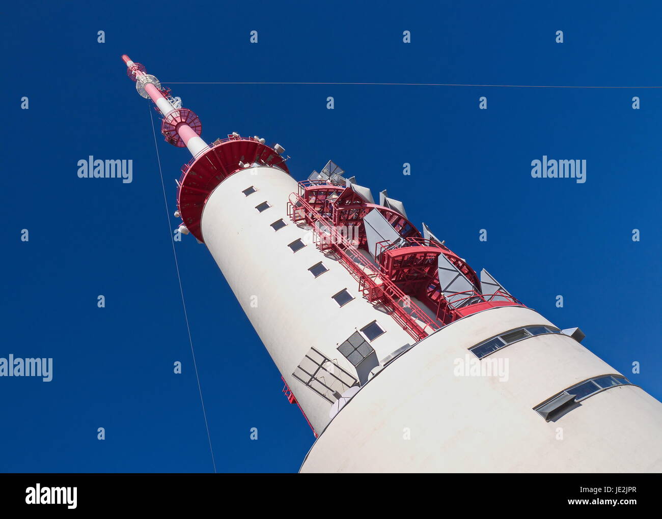 Sendeturm dobratsch / Carinzia Foto Stock