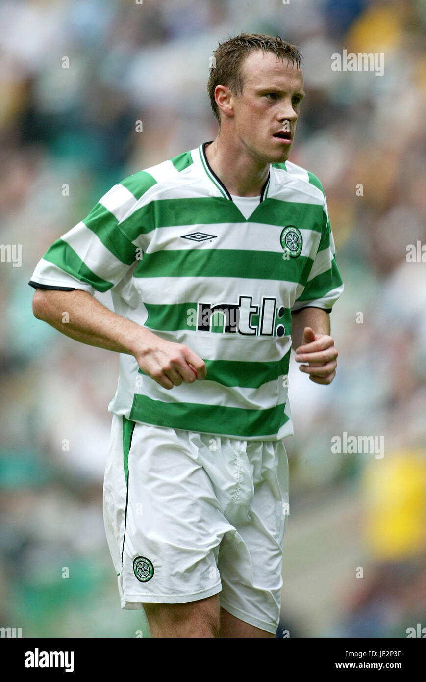 JOOS VALGAEREN Glasgow Celtic FC 27 Luglio 2002 Foto Stock