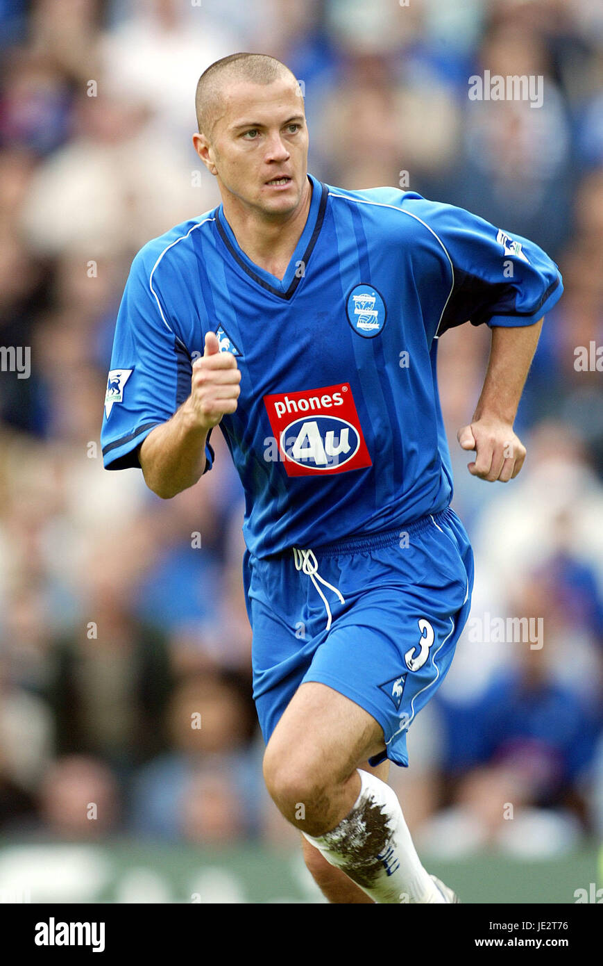 MARTIN GRAINGER Birmingham City FC ST ANDREWS BIRMINGHAM 31 Agosto 2002 Foto Stock