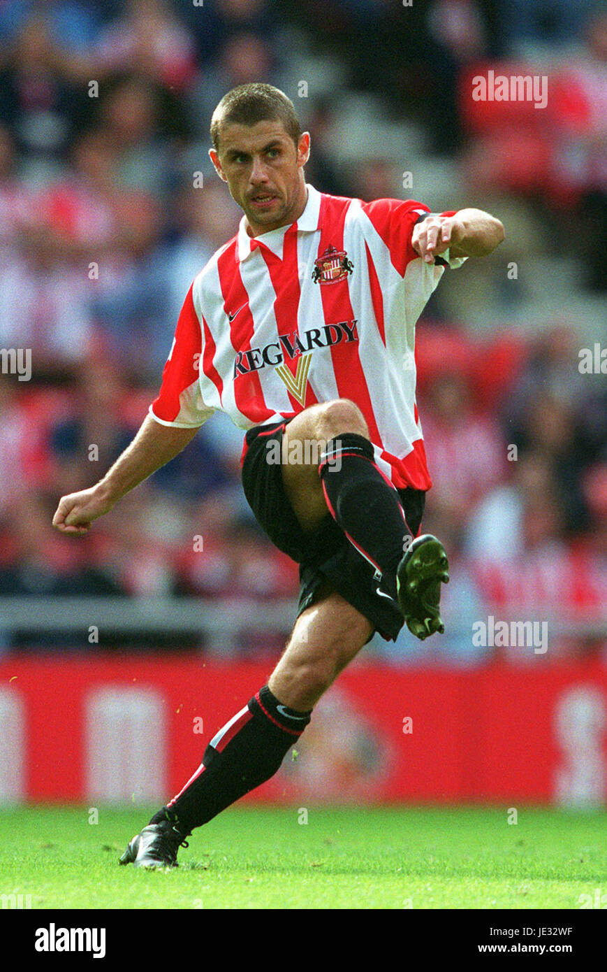 KEVIN PHILLIPS SUNDERLAND FC STADIO DELLA LUCE SUNDERLAND INGHILTERRA 24 Agosto 2002 Foto Stock