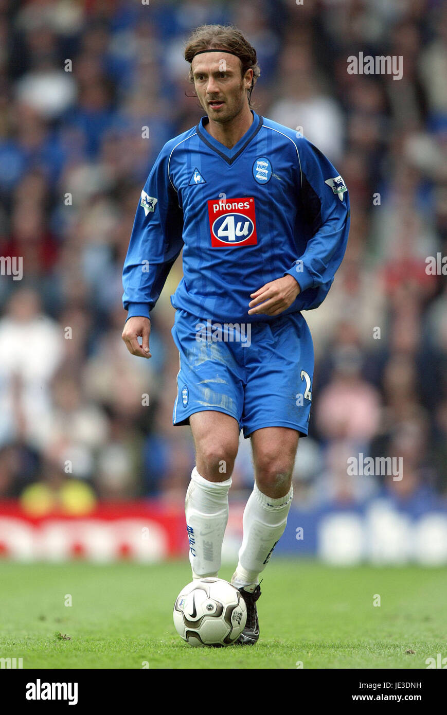 CHRISTOPHE DUGARRY Birmingham City FC ST ANDREWS Birmingham Inghilterra 26 aprile 2003 Foto Stock