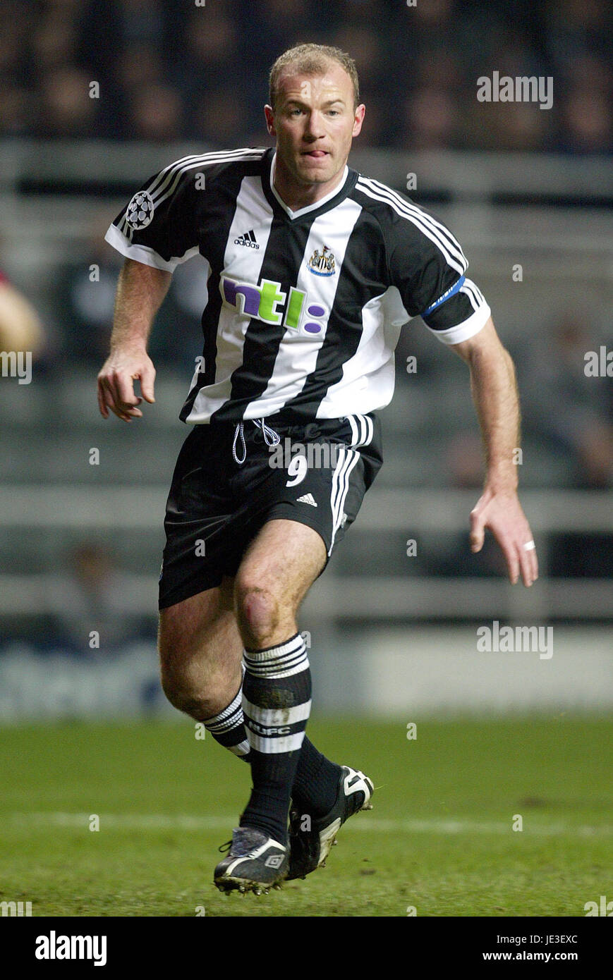 ALAN SHEARER Newcastle United FC St James Park Newcastle 19 Marzo 2003 Foto Stock