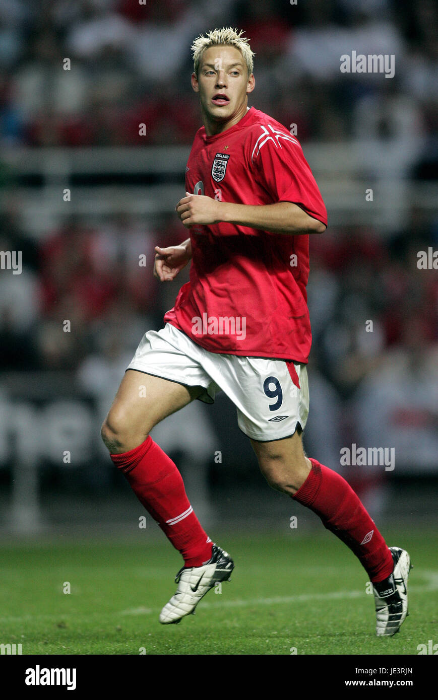 ALAN SMITH INGHILTERRA & MANCHESTER UNITED FC St James Park Newcastle Inghilterra 18 Agosto 2004 Foto Stock