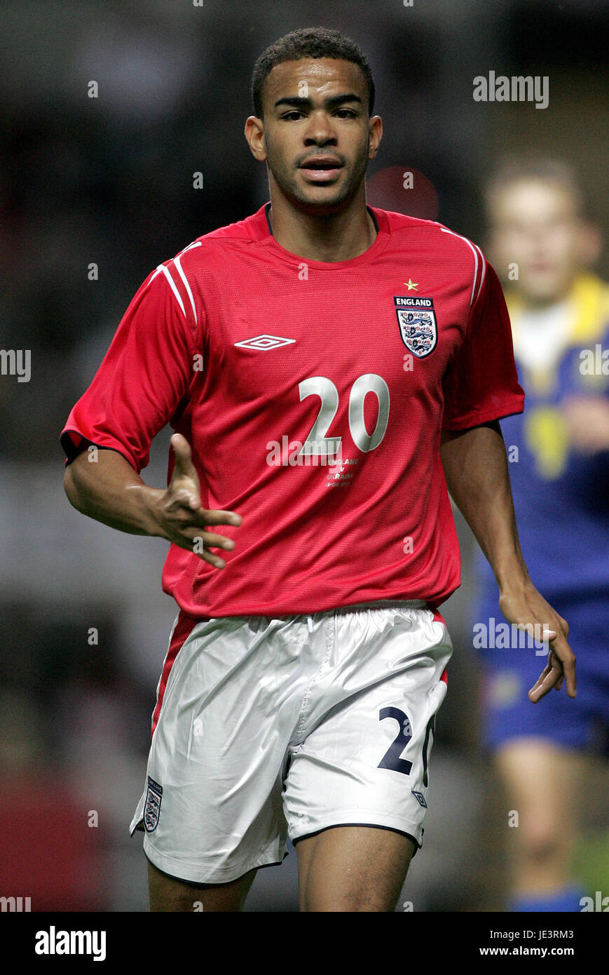 KIERON DYER INGHILTERRA & Newcastle United FC St James Park Newcastle Inghilterra 18 Agosto 2004 Foto Stock