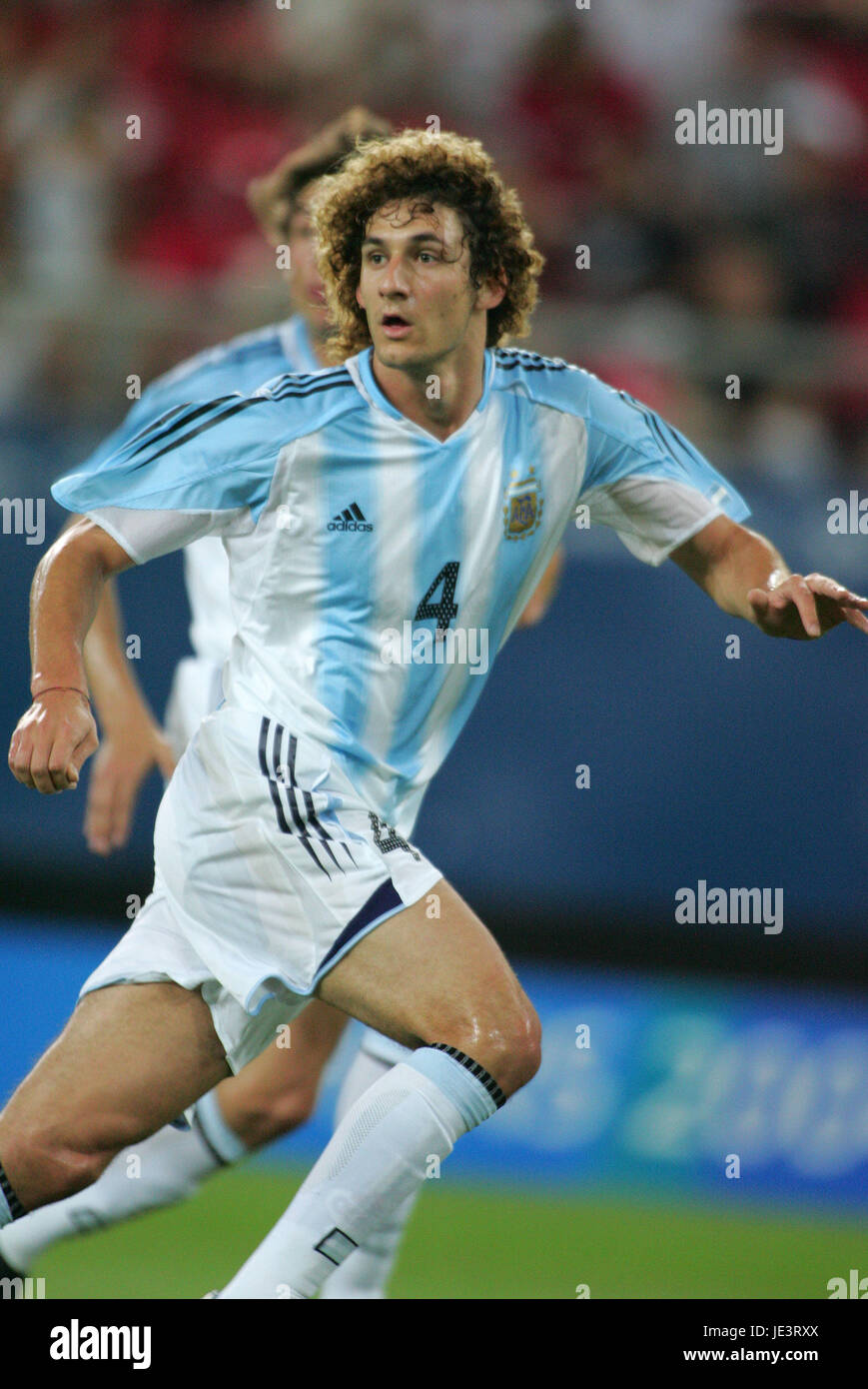 FABRICIO COLOCCINI ARGENTINA Atene GRECIA 18 Agosto 2004 Foto Stock