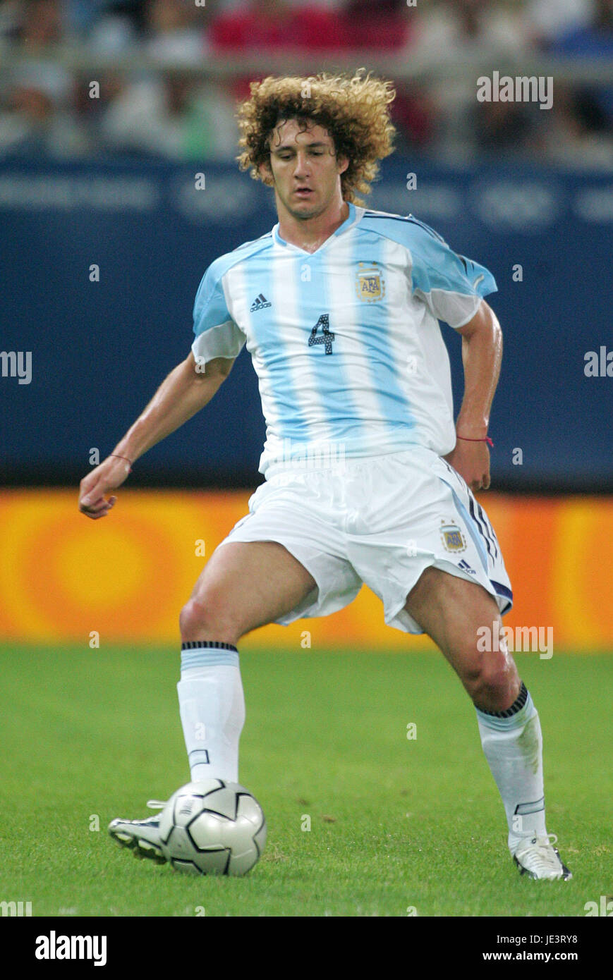 FABRICIO COLOCCINI ARGENTINA Atene GRECIA 18 Agosto 2004 Foto Stock