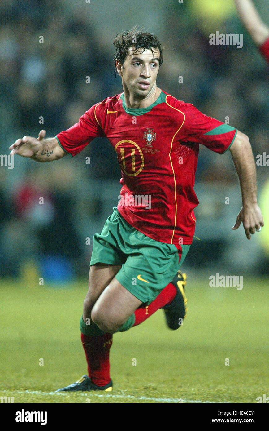 SIMAO PORTOGALLO & SL Benfica Estadio Algarve Faro Portogallo 18 febbraio 2004 Foto Stock