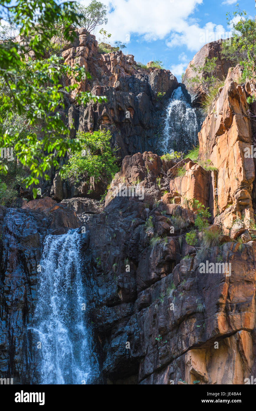 Australia, Territorio del Nord, Katherine. Nitmiluk (Katherine Gorge) Parco Nazionale. Foto Stock