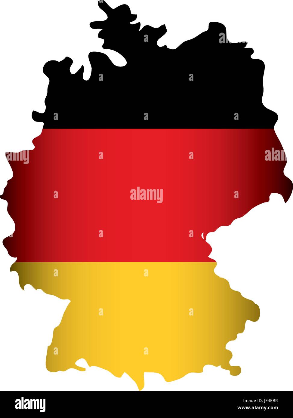 Mappa storica della germania Immagini Vettoriali Stock - Alamy