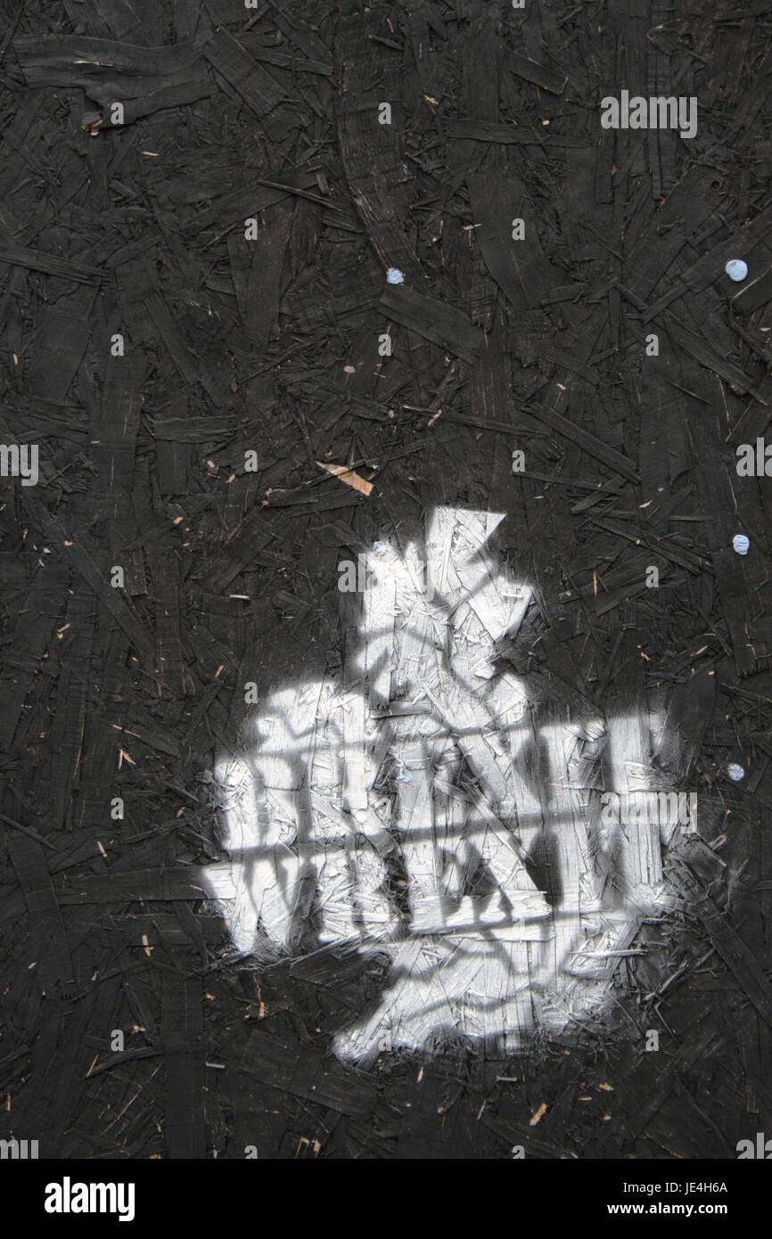 I graffiti della Brexit Foto Stock