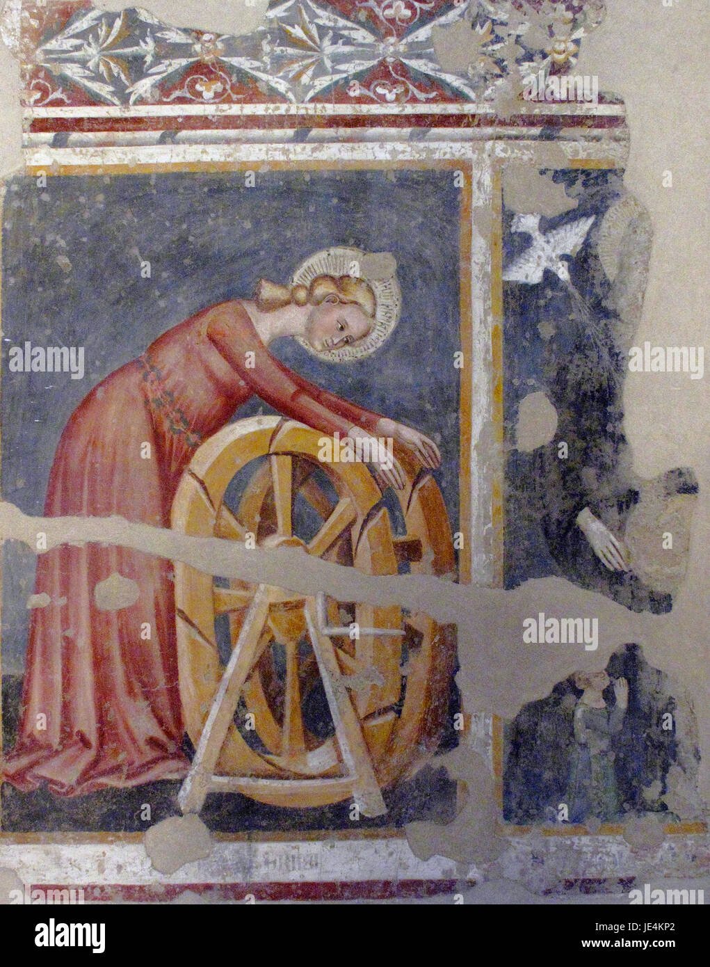 Italia Toscana Sansepolcro Museo di Piero della Francesca - il Martirio di Santa Caterina d'Alessandria Foto Stock