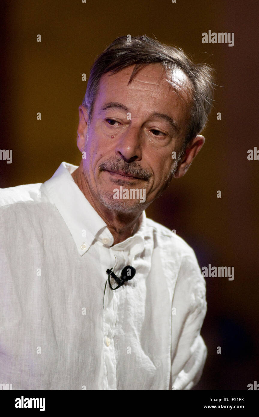 Il 20 giugno 2017 l'Italia, Lombardia, Crema, Riccardo Iacona, giornalista Foto Stock