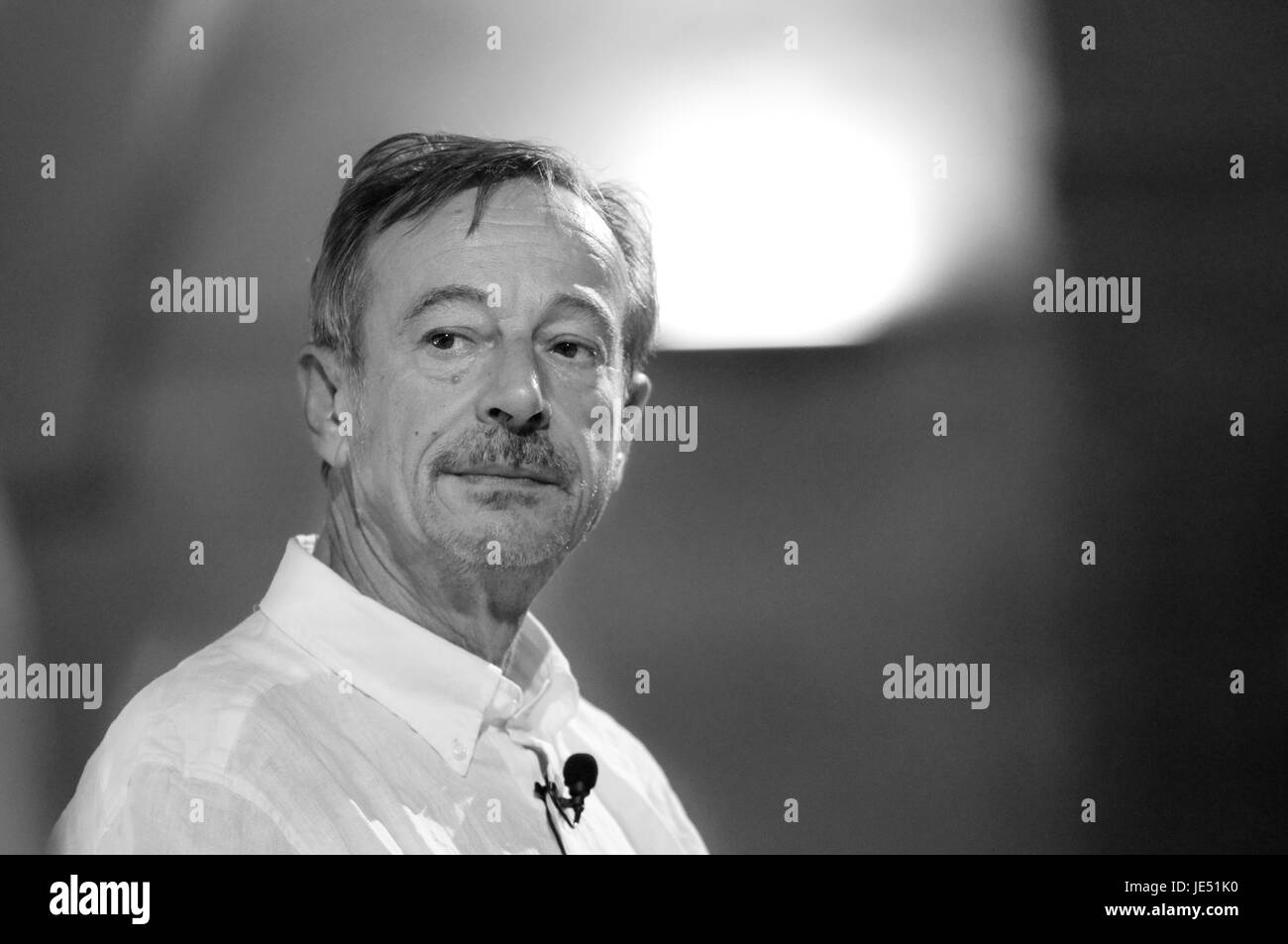 Il 20 giugno 2017 l'Italia, Lombardia, Crema, Riccardo Iacona, giornalista Foto Stock