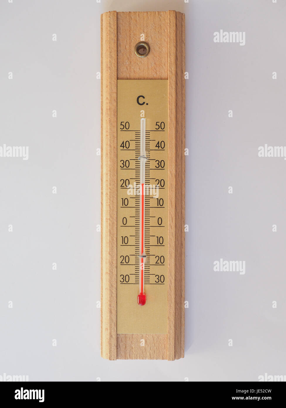 Termostato termometro strumento per misurare la temperatura dell'aria Foto  stock - Alamy