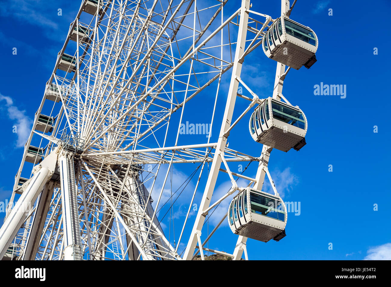 Ruota panoramica Ferris a Andorra la Vella, Andorra Foto Stock