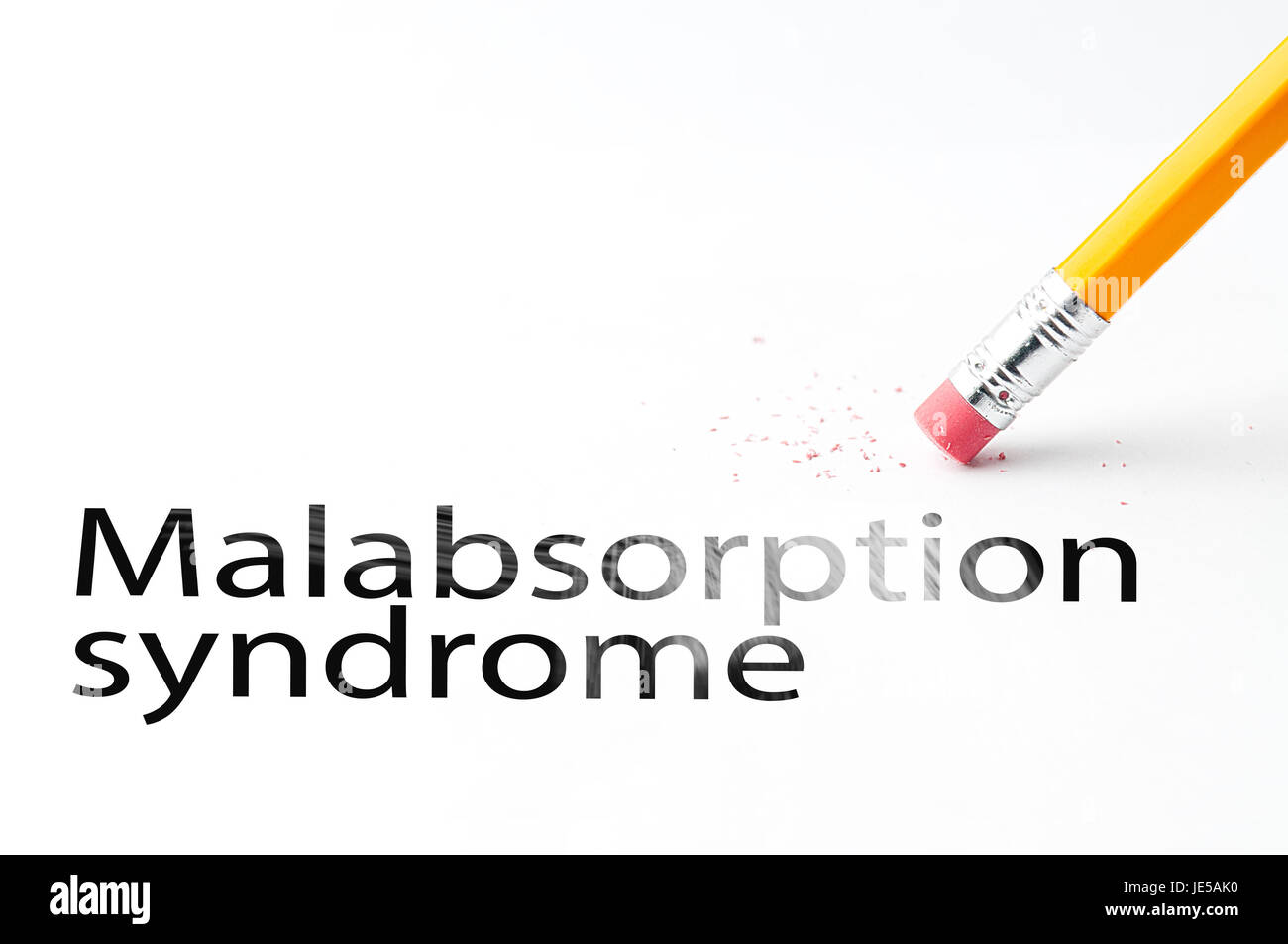 Matita con gomma Foto Stock