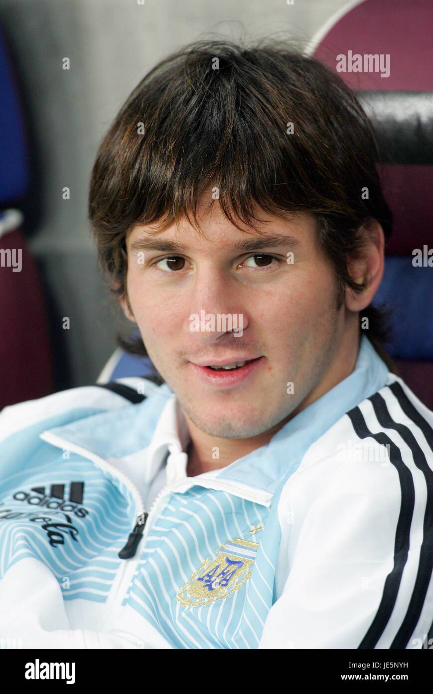 LIONEL MESSI Argentina STADE DE GENEVE SVIZZERA 12 Novembre 2005 Foto Stock