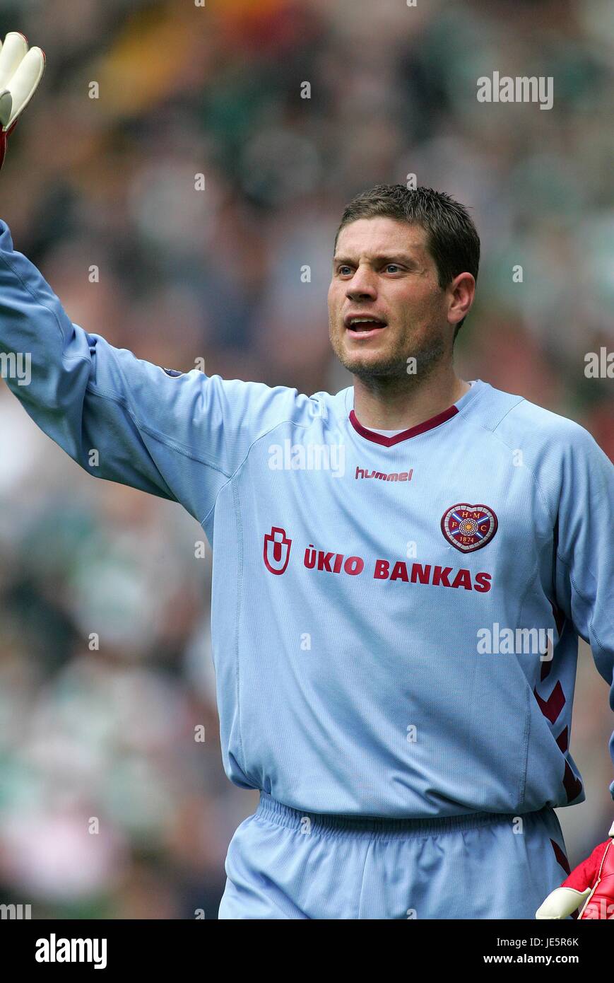 STEVE BANCHE CUORE DI MIDLOTHIAN FC TESTA PARK STADIUM ...