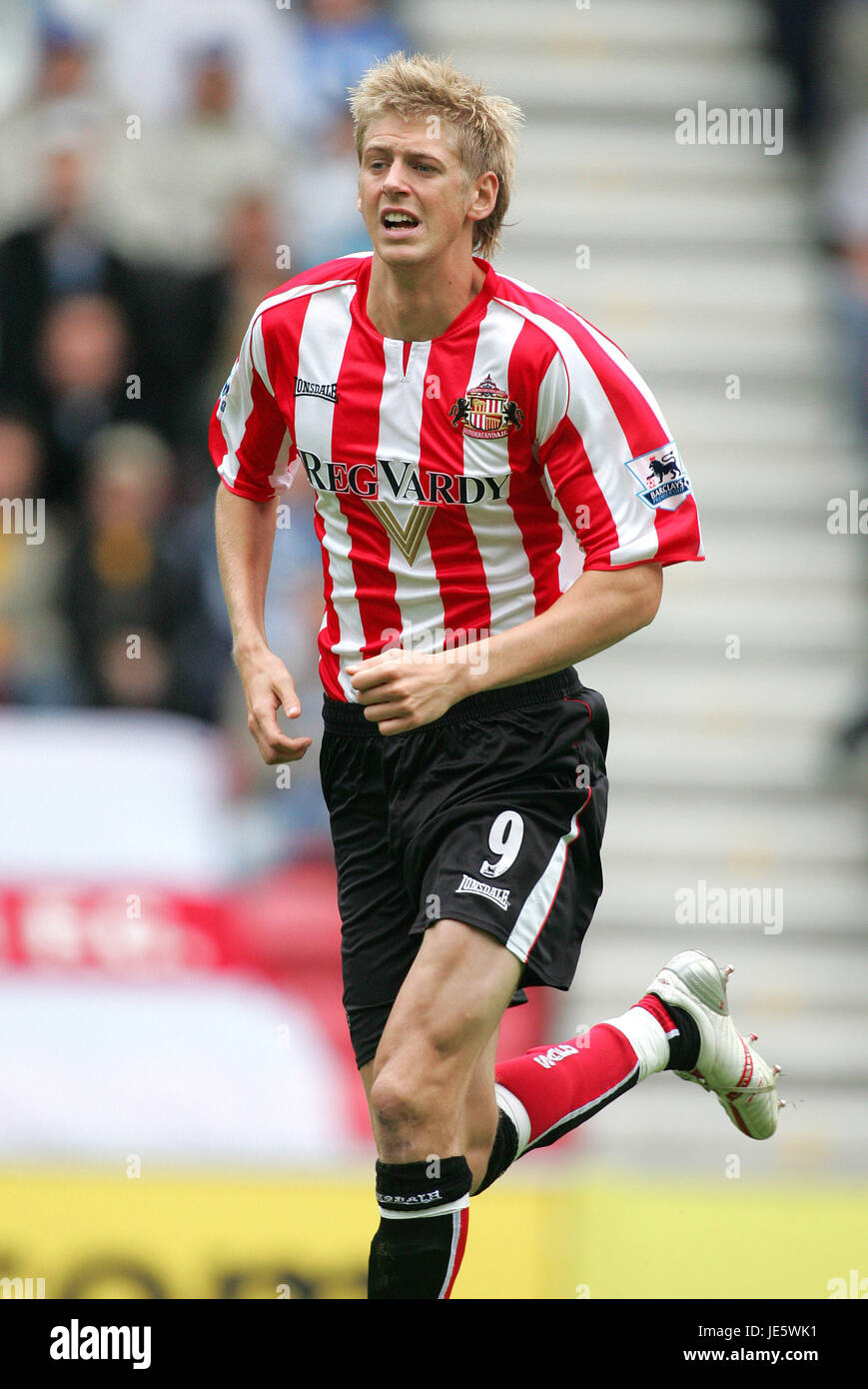 JONATHAN STEAD SUNDERLAND FC JJB Stadium WIGAN 27 Agosto 2005 Foto Stock