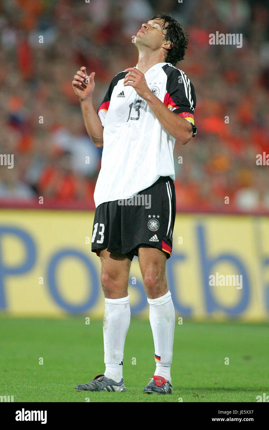 MICHAEL BALLACK GERMANIA & BAYERN MUNICH FC ROTTERDAM OLANDA 17 Agosto 2005 Foto Stock