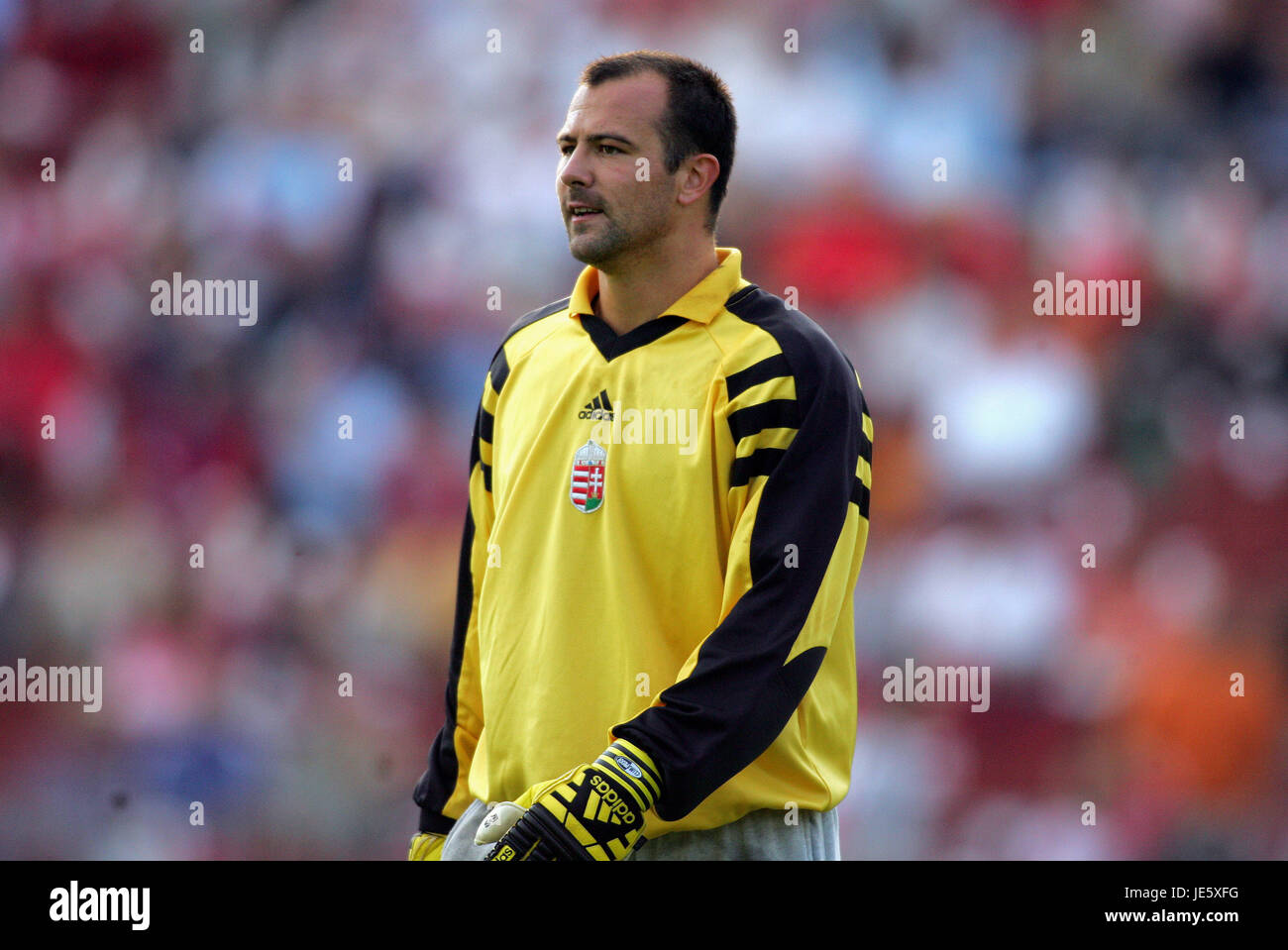 GABOR KIRALY UNGHERIA Puskas Ferenc Stadion BUDAPEST UNGHERIA 17 Agosto 2005 Foto Stock