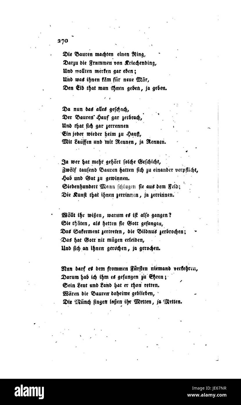 Una raccolta di vecchie canzoni popolari tedesche e testi magistrali, che rappresentano la tradizionale musica popolare germanica e le tradizioni poetiche. Foto Stock